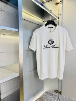 官网同款可穿205斤 诺悠翩雅Lp 原单品质 2025最新款短袖 精选专柜订制顶级双丝光棉进口面料 所有细节做工完美1比1复刻 还原正品百分百 原版五金 高端订