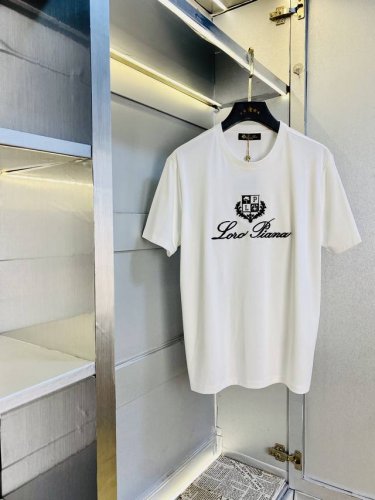 官网同款可穿205斤 诺悠翩雅Lp 原单品质 2025最新款短袖 精选专柜订制顶级双丝光棉进口面料 所有细节做工完美1比1复刻 还原正品百分百 原版五金 高端订