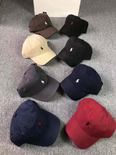 上新 Polo Ralph Lauren拉夫劳伦 保罗速干小马户外弯檐鸭舌棒球帽 材质：梭织尼龙，聚酯纤维 工艺：速干 8色 黑色红标、黑色白标、灰色、藏青色白
