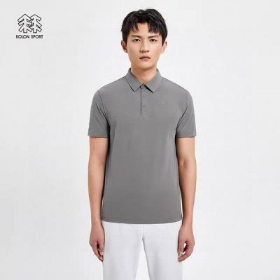 原单品质-Kolonsport可隆男女同款运动户外Polo衫夏季翻领短袖 爆款，某宝某东基本无货 竹节速干汗布，透气轻薄，不透视，告别传统门襟衫工艺，领头，袖口