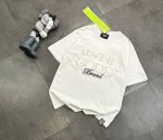 潮牌 Goodbrand高品珍珠刺绣点缀情侣款短袖T恤！ ：240G双纱潮牌专用棉，纹理清晰，质感满满，同缸定染1×1无色差精密纯棉螺纹，层搭叠穿，自留好货，强