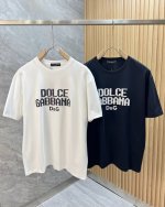 Dg 杜嘉班纳 2025年春夏新品上新 三标齐全 圆领短袖T恤 好货不用过多介绍 看细节 专柜码数 M-Xxxl 175 140建议L