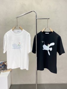 Loewe罗意威独家专供新款原单男士休闲短袖 高端定制 高版本 时尚百搭爆款进口面料 手感超柔软细腻 穿着亲肤舒适 高端精品 代工厂p精细做工 上身非常赞 男士