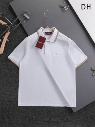Gucci 古驰 酷奇 Gucci 双G 微宽版型 S-Xl 25Ss Gucci 独家定制 专柜同款胸口贴布字母刺绣小Logo显得更加靓丽精美工艺圆领款 独家