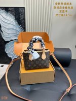 配全套包装配丝巾 全新升级Lv 中古 菜篮子 购物袋 原汁原味的老花味道耐磨又经典的超高性价比永不过时困 包包采用了老花料十Lv变色植鞣革用的越久越有感觉围 喜