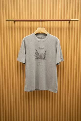 bc2540 Ss最新款T恤 米兰地标建筑印花 完美细节做工 Size：M-Xxxxl