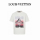 Louis Vuitton 路易威登 25Ss 雪山印花短袖 本款 T 恤取材棉质针织， 以大号 Monogram 花卉、粗犷路易威登标识和缤纷条纹共筑高山主题