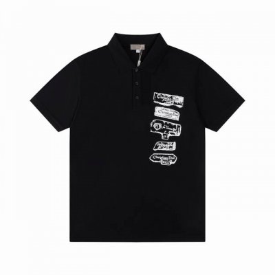 Dior 迪奥 Cd 字母刺印花 纯色polo衫 升级 灵感源自八十年代复古 原版面料 官方同款 定制 同缸染面料 手感非常舒服 春夏最新砖柜同步 时尚又个性