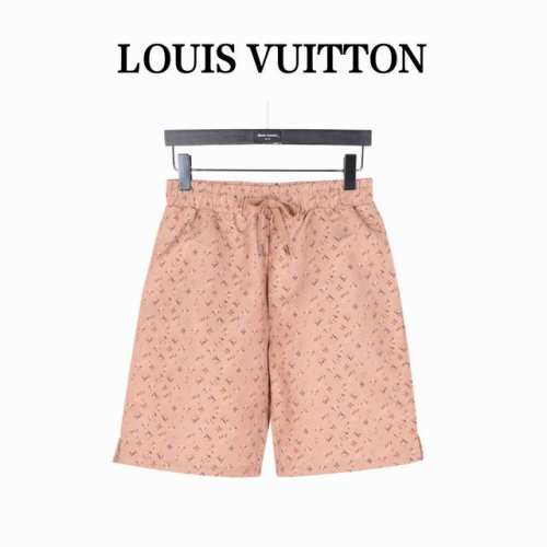 louisvuitton 路易威登老花满印短裤 全新美学灵感趣味设计,渠道性质精品。让整体造型设计更加优雅时尚，今夏最火系列，无数明星潮人追捧。裁剪工艺细节处理