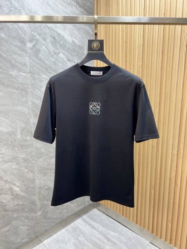 Loewe 罗意威 2025年春夏新品上新 三标齐全 丝光棉圆领短袖T恤 好货不用过多介绍 看细节 专柜码数 M-Xxxl 175 140建议L
