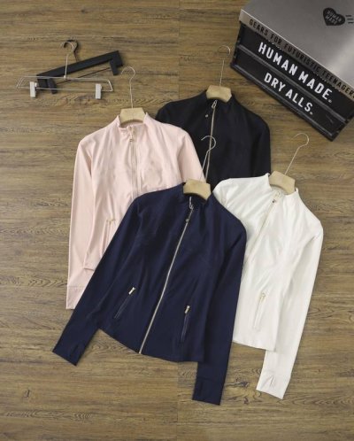 Define 女士夹克 *Nulu 芯吸丨Lululemon丨Lw4Cfos 颜色：黑，白，藏青，粉色 尺寸：M-Xxl