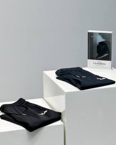 上新 P120 高端品质 做工精细 斐乐Fila2025夏季新款男士速干运动长裤，原厂精致水晶格冰丝速干面料，手感凉爽，透气吸汗，冰凉垂顺，不起球不掉色，上身超
