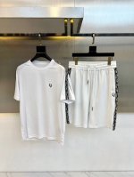 mos Dior、25年春夏季新款运动休闲套装，外贸公司订单顶级品质，完胜，意大利客供进口欧棉面料，顺滑细腻，贴身穿着首选，定制螺纹，资深裁缝立体剪裁，工艺做工