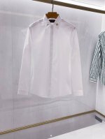 P330 G家25春夏季男士高端时装款长袖衬衫新品，香港洋行渠道货，经典明星级单品，广告画册形象大片搭配款，颜值系与品质兼备的一款衬衫！ 以设计和品质为主导的一