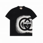 古驰 Gucci Logo泼墨印花短袖 Size：Xs-Xl