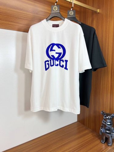 gucci 古奇 2025春夏新品 三标齐全 圆领短袖T恤 好货不用过多介绍 看细节 专柜码数：S-Xxl 175 140建议S Os大版型