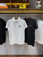 lss春夏新款网眼丝光棉布基础翻领短Tee，男女同款经典徽章胶印图案商务休闲短袖Polo衫！贸易公司渠道稀出，领先官网发售！Lp家新款Polo衫，以其独特的设计