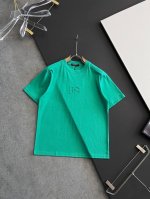 dg*2025独家 新品！爆款手工 美国杜邦公司所罗纳面料黑科技 爆款现货春夏短袖，简约基础衣橱神器， 休闲百搭必备款 做工走线质感一流，两色推荐 微宽松版型