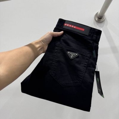 顶级版本 2025春夏欧洲专柜新款 超A代购级别海外贸易公司订单货源，顶级原单高端男士定制时尚修身小直筒牛仔裤。，6806 颜色：图片色 尺码：29-40 面料