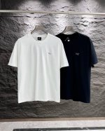 刺绣款长期不下架放心推 Arc'teryx 始祖鸟经典胸口刺绣Logo情侣圆领休闲短袖T恤 采用260G 双纱纯棉面料 真正的爽滑棉 高温预缩处理 非常重磅手感