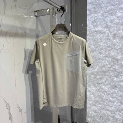 迪＊特新款速干短袖 颜色：黑 白 卡其 码数：L-5Xl