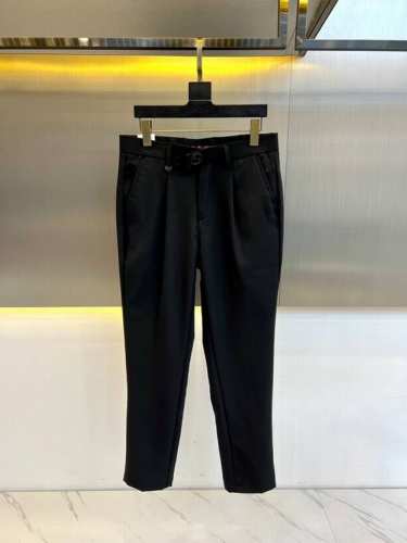 P260 Gucc古驰、25Ss春夏新款男士商务休闲裤西裤，白金级完美品相，直接入专柜性质，极为牛掰的一款微弹面料休闲裤，是业界近年罕见的尤物，品质工艺与面料、