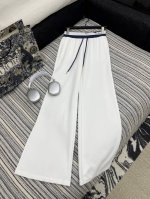 爆款现货 原单品质 Chane*｜25新款织带休闲裤 重工抽绳松紧腰工艺 高订面料亲肤感更舒适 撞色字母松紧织带 版型巨好看 订制高品质面料质感休闲女神神器！