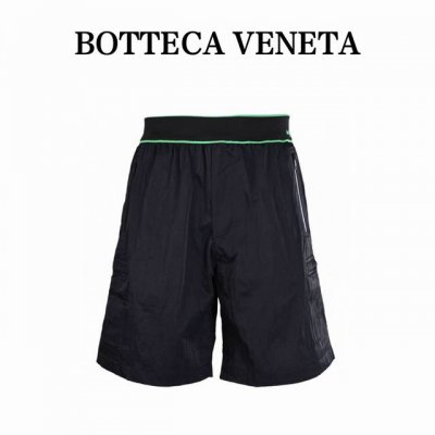 bottega Veneta葆蝶家Bv 绿线织带梭织短裤 原版1 W国外购入开发，定织高密度100％锦纶梭织布，并做涂层做手感，市场并无此款现货，定染蓝光黑，腰