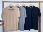 Loro piana Ss25 春夏男装 颜色:杏色，灰色，宝蓝色，黑色 码数:M-3Xl 超级爆款推荐，夏季新品男装系列爆款V领针织衫，作为年度最是经典单品，