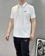 Zegna杰尼亚25S新款翻领T恤.基础款polo推荐～黑白基础款色.这一系列妥妥的位居销量榜首！经典品味又不失风度，干干净净的纯色.胸口精致品牌字母刺绣工艺.