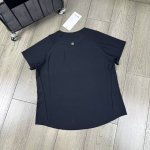 lululemon 露露乐蒙 25Ss 户外运动女款圆领速干短袖T恤 面料 77%锦纶和23%氨纶 上身凉感亲肤透气 吸汗B1189速干又防晒 7A级抗菌 背面