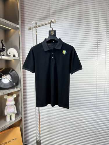 上错 改价 Desc*迪桑特 ss25早春新款翻领POLO衫 高品质珠地棉材质 雍容华贵的品牌风格，260克重 客供进口面料 做出来的衬衫也是版型垂顺挺括，并且