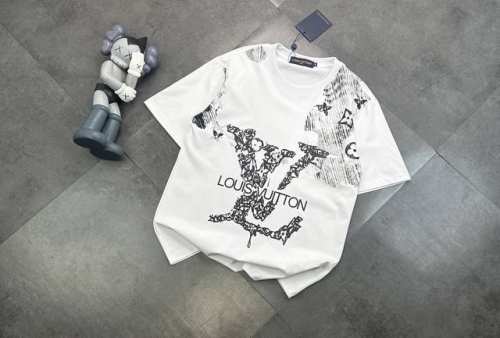 潮牌Louis Vuitton 路易威登喷墨短袖！L Remember The Future 25Fw创意总监 Pharrell与 Nigo的合作！各种街头服饰