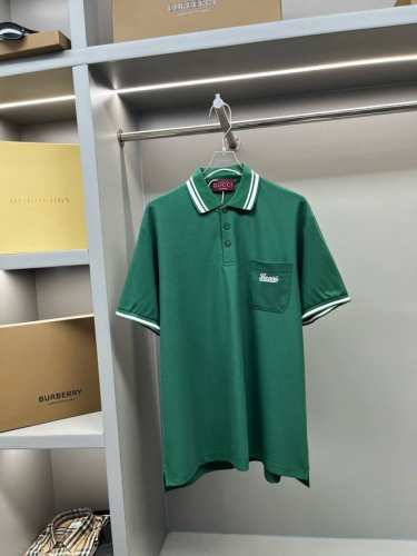 Gucci 古驰 口袋字母刺绣新款Polo衫 原版面料 官方同款 采用210克纯棉珠地面料，定制 同缸染面料 手感非常舒服爽滑 版型挺阔有型 一线品牌代工厂P出