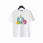 实拍细节图+尺码表 Louis Vuitton 路易威登 彩色南瓜印花短袖T桖 顶级制作工艺260克纯棉进口面料，定制32支螺纹，成衣两遍水洗处， 面料舒适亲肤
