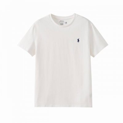 新品上新！ 拉夫劳伦新款经典小马刺绣圆领T恤，32支纯棉230亲水双纱面料，相比普通纯棉面料更加柔软舒适，相比原版面料做了升级，原版只有180克，版型与原版一致