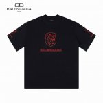 原单 款号：Bl002 上新 Balenciaga 巴黎世家 Lion Club盾牌刺绣字母短袖- Balenciaga Lion Club水洗短袖 被追问无数