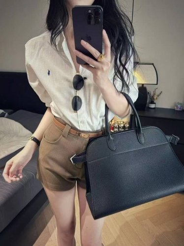 高定版 送腰带 polo 拉夫劳伦 套装 美式复古风小马刺绣衬衫高腰包臀短裤 盐系轻熟气质两件套 高级感满满 日和日常各种场景 官搭一套闭眼入 衬衫均码衣长72