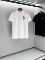 蒙口 2025官方春夏新款 男士翻领短袖Polo衫，胸口精致Logo，高端主线系列，进口丝光珠地棉面料，面料属性皆为上乘，缔造出独一无二的面料类型。质感一流，亲