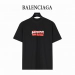balenciaga X Supreme 联名 联名Logo字母印花短袖T恤 原版印花一比一复刻，采用进口原浆加配涂鸦印花工艺， 面料采用纯棉精梳棉面料，上身效