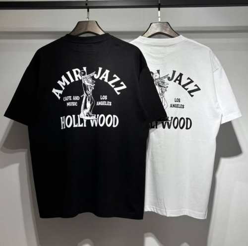743款 Amiri实拍 黑色 白色挂拍S. M. L. Xl