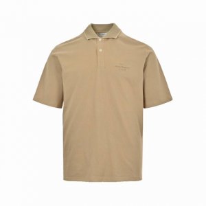 ferragamo 菲拉格慕 24Ss 胸口刺绣字母小标polo短袖 客供定织100%网眼珠地棉布精心制成 面料表面排列均匀整齐的网眼纹理 透气性和散热排汗性极