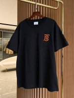 Bbr 巴宝莉 虎纹Tb专属标识装饰棉质宽松 短袖T 恤衫 Bur王牌尖货 镇店之宝 年春夏虎年系列 虎年刺绣元素Tb图案 高端百搭大气款 情侣款棉质圆领短袖