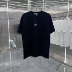 Alo 2025春夏新款 圆领短袖T恤 男女同款宽松版 S M L Xl Xxl 五个码 黑色 白色 灰色 浅绿色