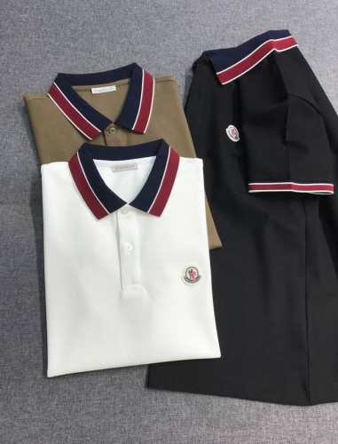 新品 Mon家高端男士商务休闲珠地棉翻领Polo衫，顶级贸易公司货，白金级品相，25年春夏新品，独家售卖！！ 极符合 Mon 家美学基调的一款马球衫，造型设计画