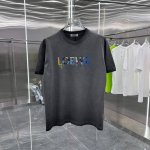 Low 2025新款 雪花酸洗做旧 刻字模+印花 定制面料 短袖T恤 上身超好看 男女同款 S M L Xl Xxl 五个码 洗水灰 洗水蓝 洗水黑
