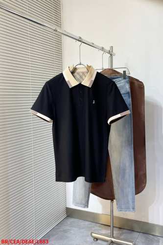 l683 Br巴宝莉 2025春夏新款Polo领短袖系列。精选顶级珠地棉面料，三标齐全 尺码：M-3Xl