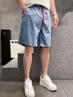 mon 25Ss新款真丝短裤 五金辅料全部顶级定制 饰有后口袋 上身超舒适 黑 白 蓝 三色 码数M-Xxxl