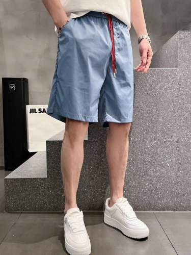 mon 25Ss新款真丝短裤 五金辅料全部顶级定制 饰有后口袋 上身超舒适 黑 白 蓝 三色 码数M-Xxxl