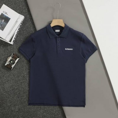 顶级版本 Bbr巴宝莉 2025春夏新款男士短袖Polo衫， 品牌最新设计元素！既不单调也不复杂,恰到好处的展现品味！ 胸口经典小字母刺绣 后背Tb大刺绣图案